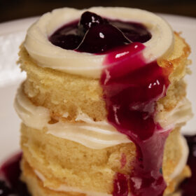 Mini Blueberry cake